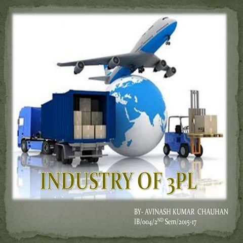 INDUSTRY OF 3PL