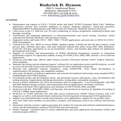 RESUME 2016+ updated RDX