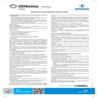 ODSeína 2030 mg - Prospecto