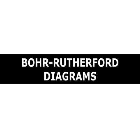 02 a bohr rutherford diagrams and lewis dot diagrams