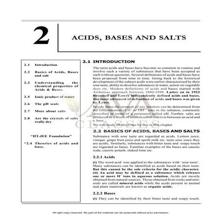 acids bases and salts for class 10 pdf download