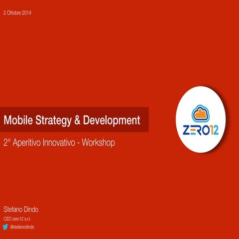 Aperitivo Innovativo: Mobile Strategy & Development