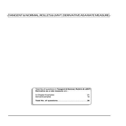 02Application of Derivative # 1 (Tangent & Normal)~1 Module-4.pdf