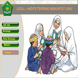 hadits tentang menuntut ilmu