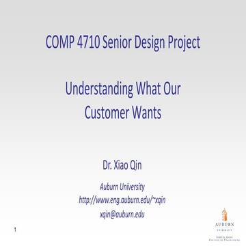 Understanding what our customer wants-slideshare