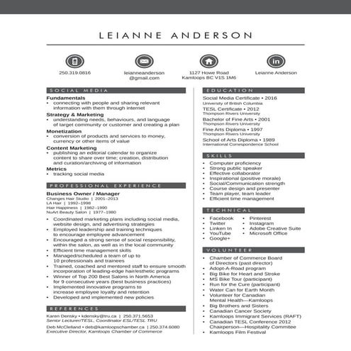 LeianneAnderson_Resume_012016