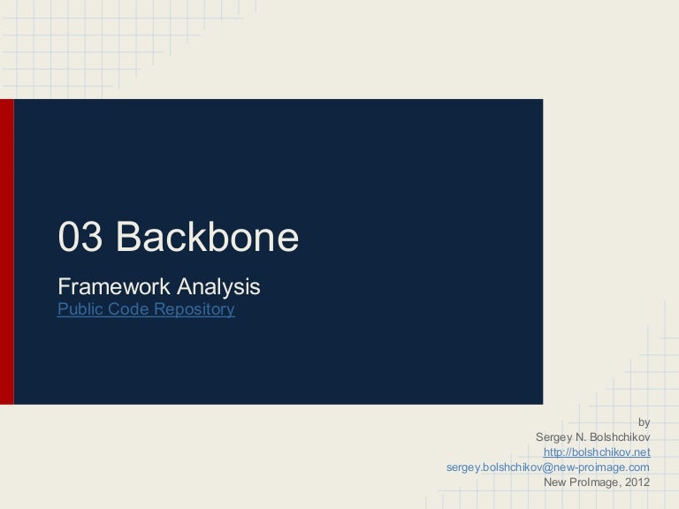 Backbone Basics with Examples