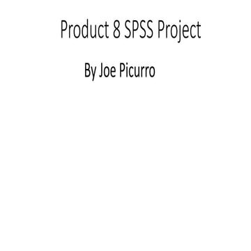 SPSS data