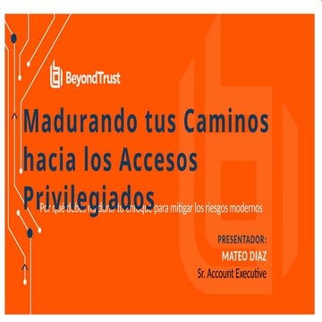 Madurando sus caminos para acceder a privilegios: Por qué debe madurar su enf...