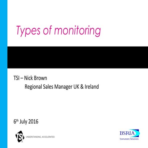 Types of Dust Monitoring
