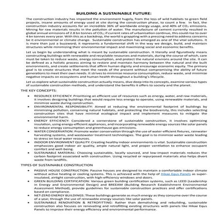 Building A Sustainable Future Pdf