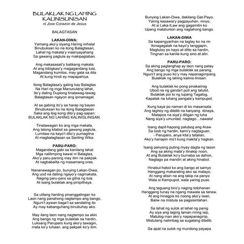 02 bulaklak ng lahing kalinis linisan ni jose corazon de hesus