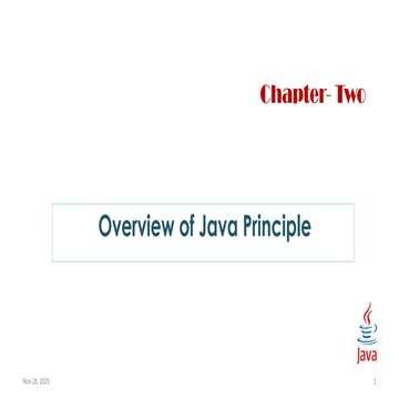 02Chapter Two- Overview of Java Principle.pptx