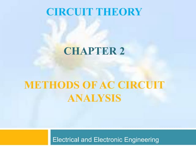 A very comprehensive introduction to circuit analysis which is very ... Circuit Diagram