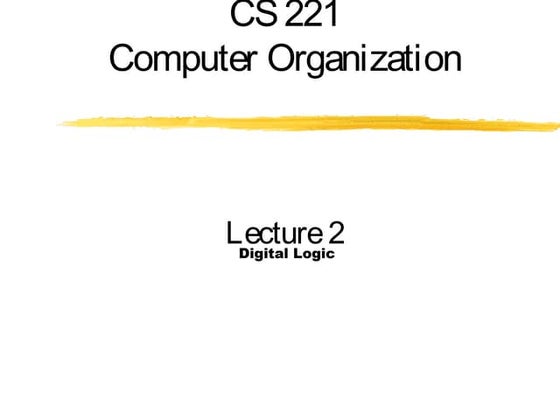 02 combinational logic