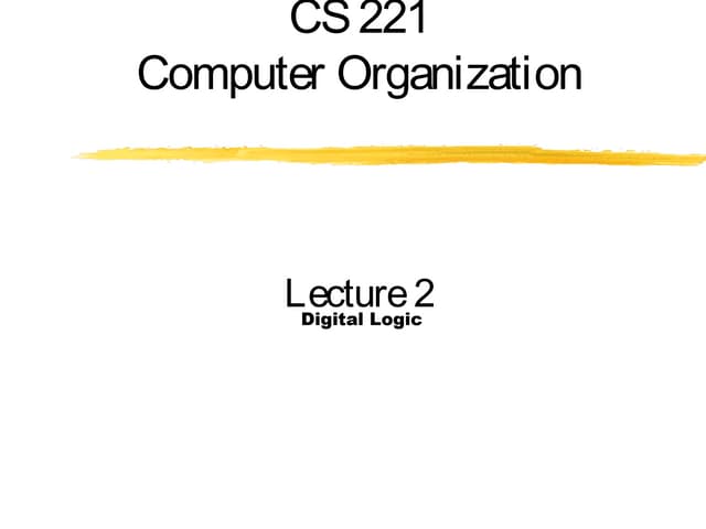 02 combinational logic | PPT