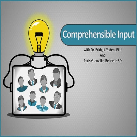 02 comprehensible input | PPTX