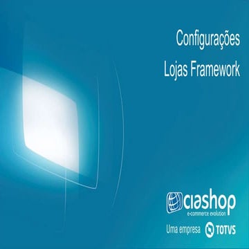 Configurações da loja Framework