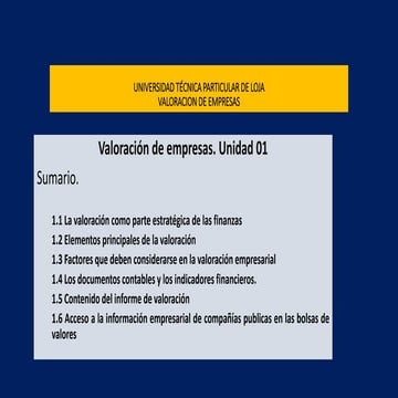 Factores para valorar una empresa .pptx