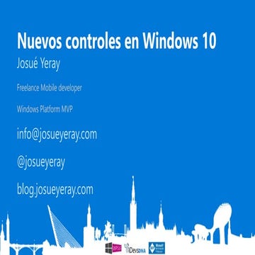 New controls in Windows 10