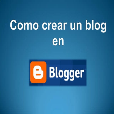 02 crear un blog
