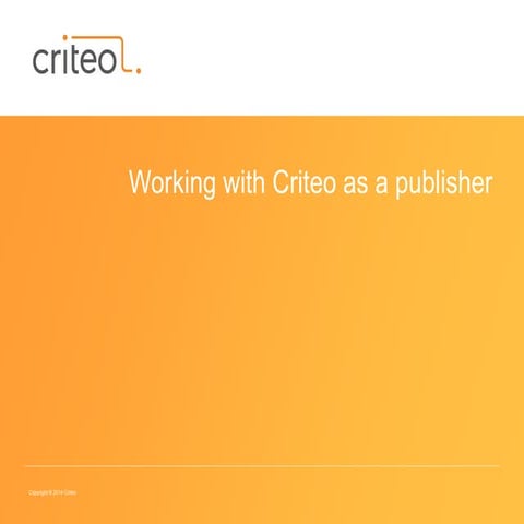 EN - Criteo - BD Deck -July 2014 - rebrand