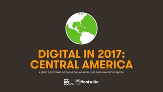 Digital in 2017: Central America