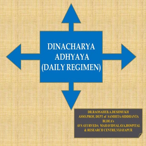  Dinacharya 