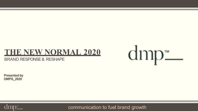 New Normal Recommendations For Brands to Help in Marketing