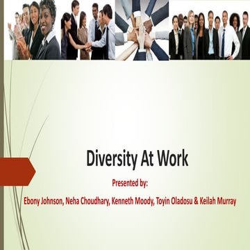 Diversity in the Workplace