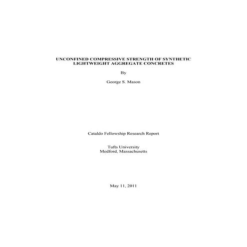 George S. Mason_Tufts Senior Research Paper
