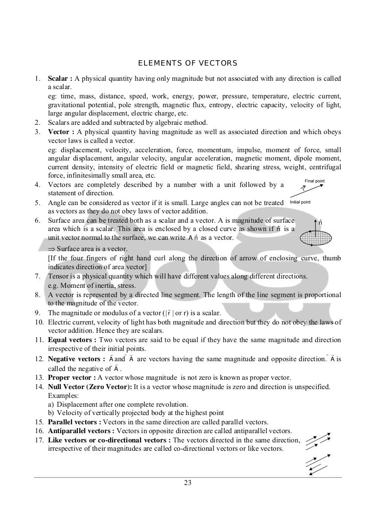 02 elements of vectors