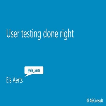 Els Aerts, AGConsult (BE) - Conversion Hotel 2017 - keynote