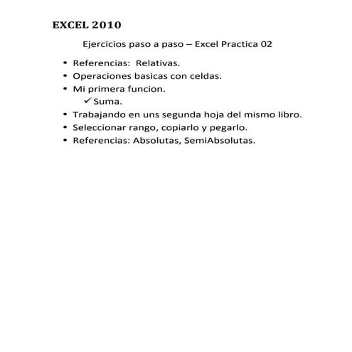 Excel 2010 ejercicios paso a paso practica 02