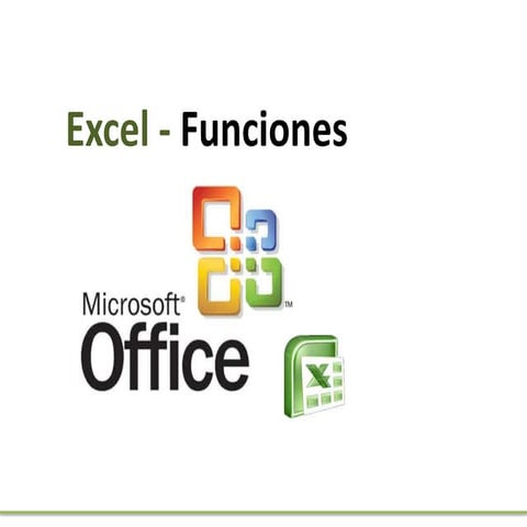 Excel - Funciones