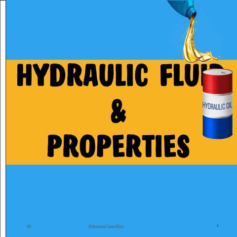 Hydraulic Fluids and Properties