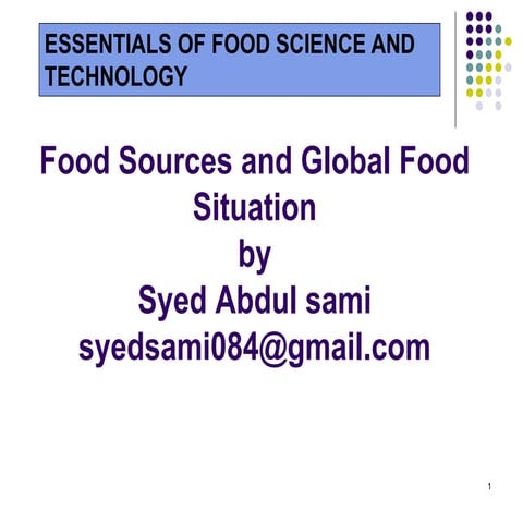  Food sources