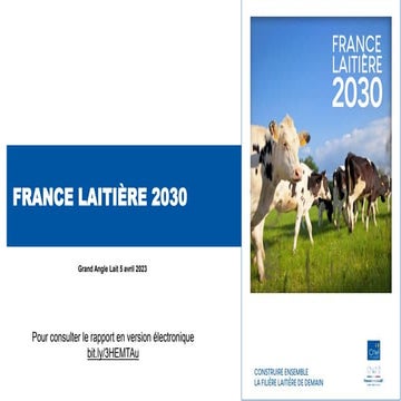 GAL2023 - France laitière 2030 : enjeux, défis et chantiers pour l'avenir