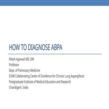 Comprehensive Guide to Diagnosing Allergic Bronchopulmonary ...