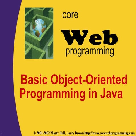 Introduction to basics of java