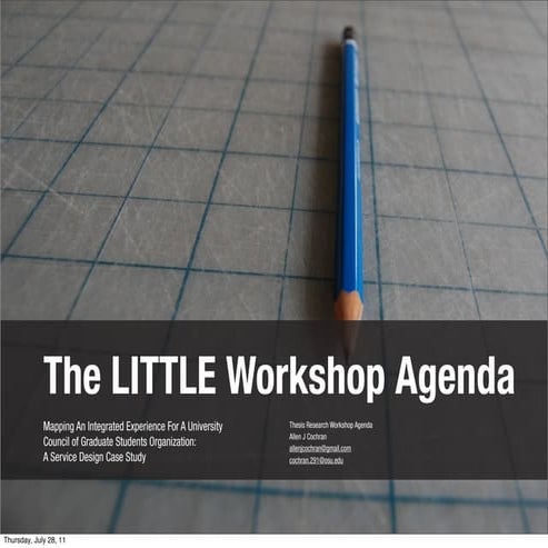 Service Design Workshop: Determining Graduate Student Needs 02