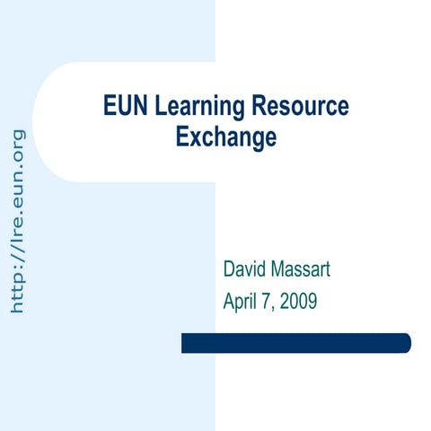 Learning Resource Exchange Overview