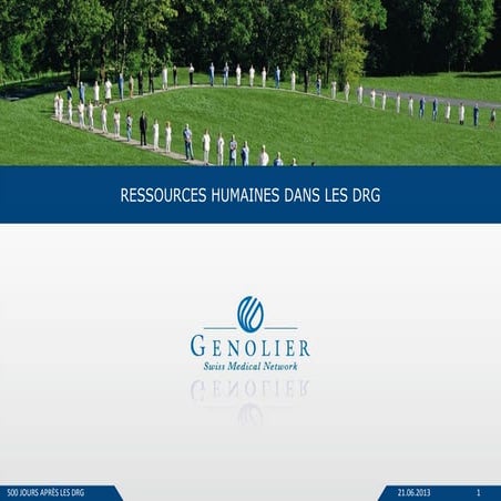 La gestion des ressources humaines dans la mise en place des DRG ( Romain Boi...