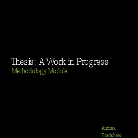 module 02: methodology