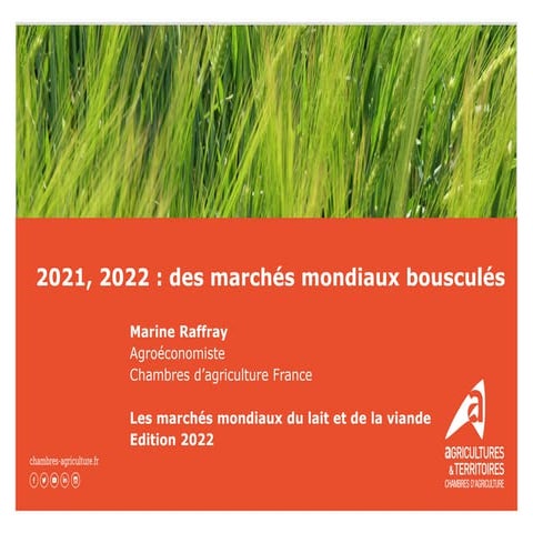 MMX2022 - 2021, 2022 : des marchés mondiaux bousculés