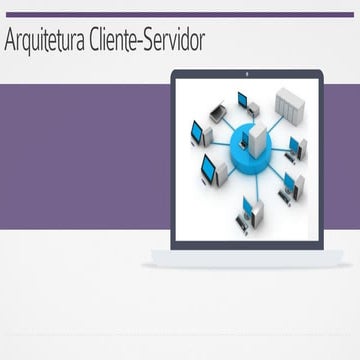 Arquitetura Cliente-Servidor - Modelos