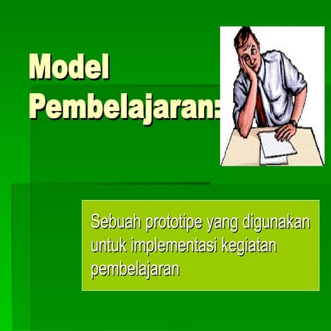 Model pembelajaran sosial & personal | PPS