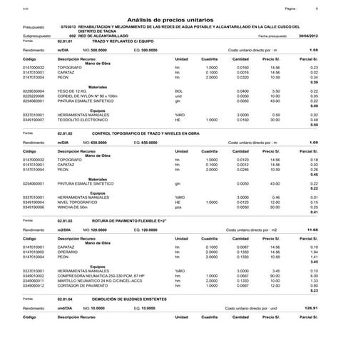 02 p.u. alcantarillado