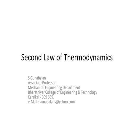 02 part7 second law thermodynamics