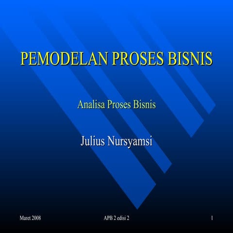 02 pemodelan proses bisnis